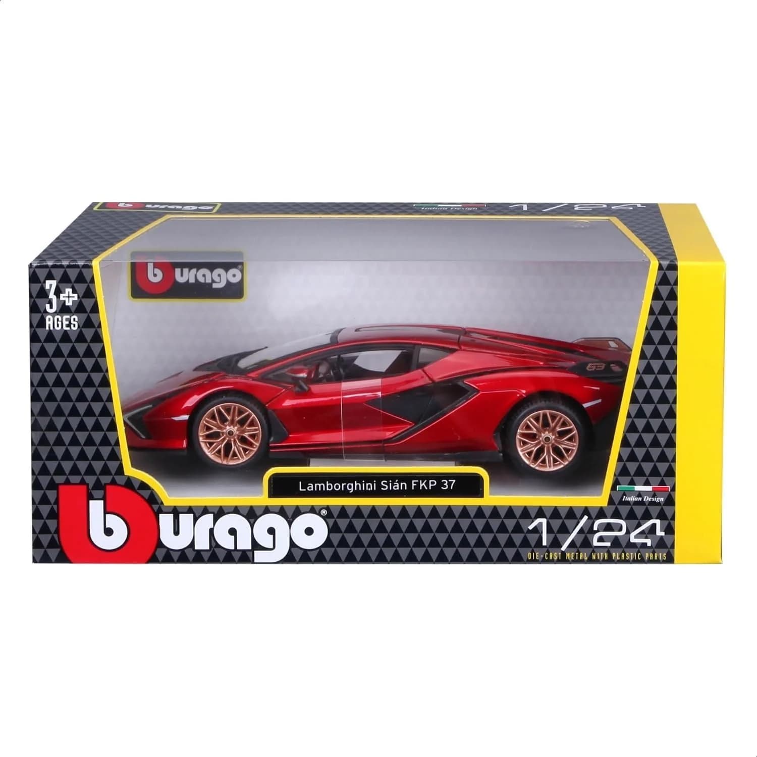 Bburago Lamborghini Sián FKP 37 red (18-21099)