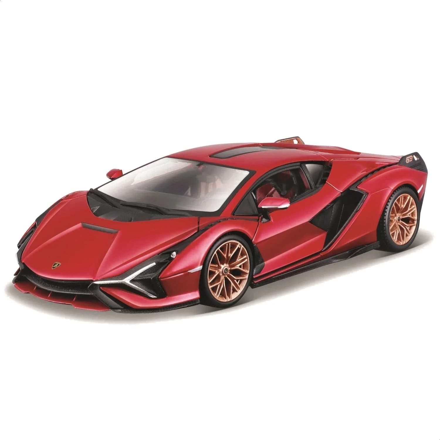 Bburago Lamborghini Sián FKP 37 rouge (18-21099) — vue 2