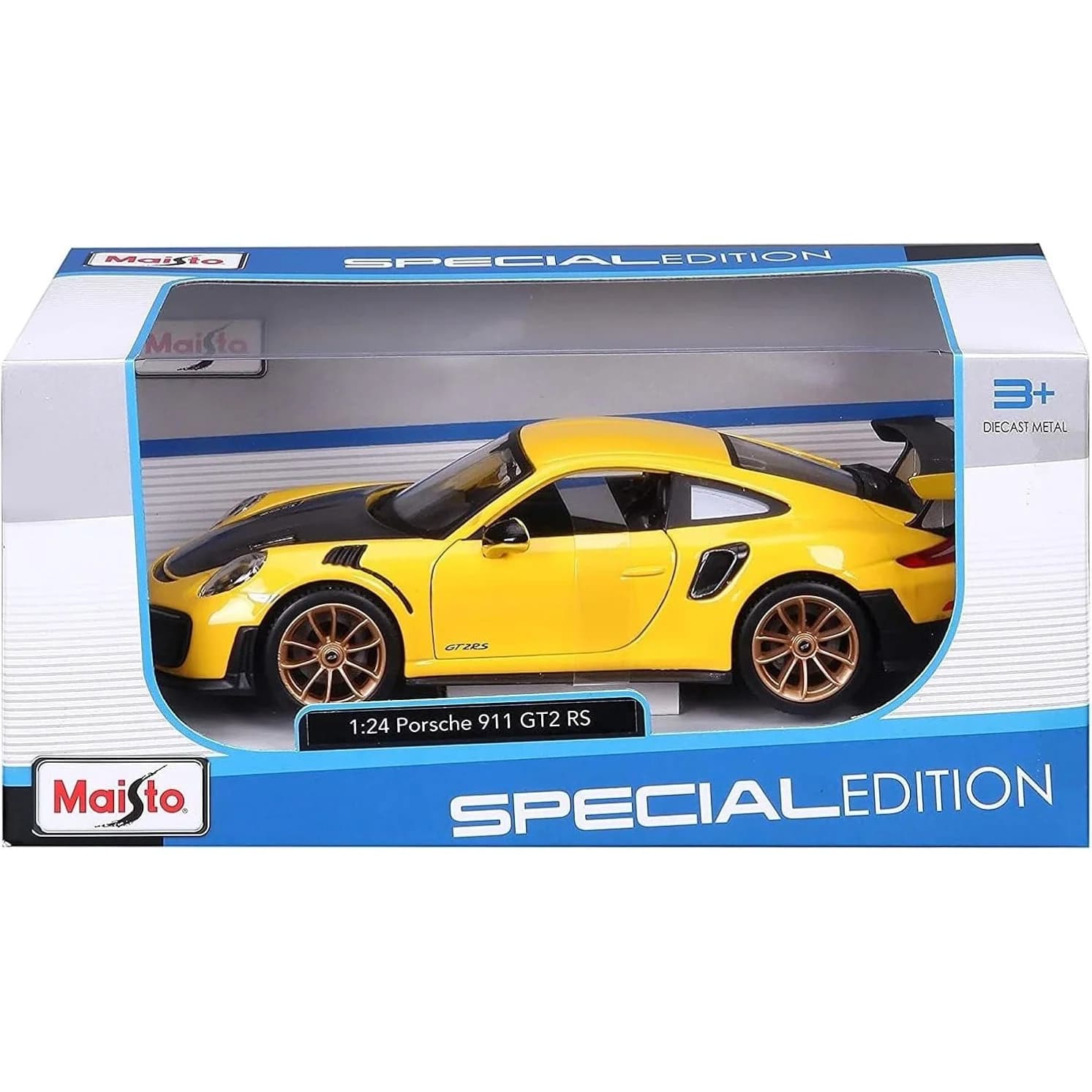 Bburago Porsche 911 GT2 RS yellow 1:24 (31523)