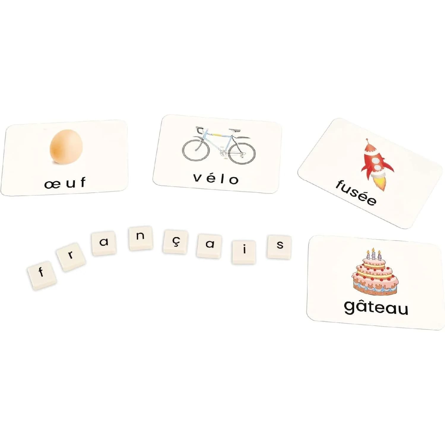 لعبة BOHS Literacy Wiz للتهجئة بالفرنسية (XB-FR006) — صورة 3