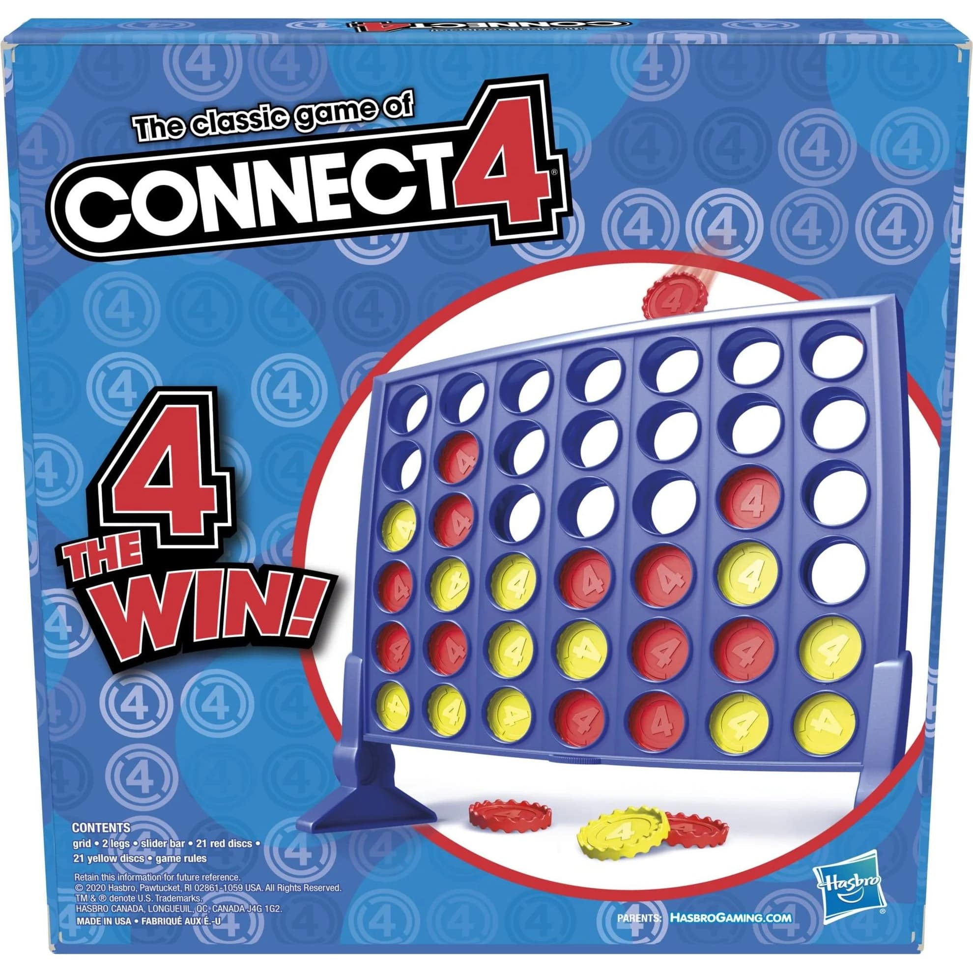 لعبة Connect 4 من Hasbro – لعبة طاولة — صورة 3