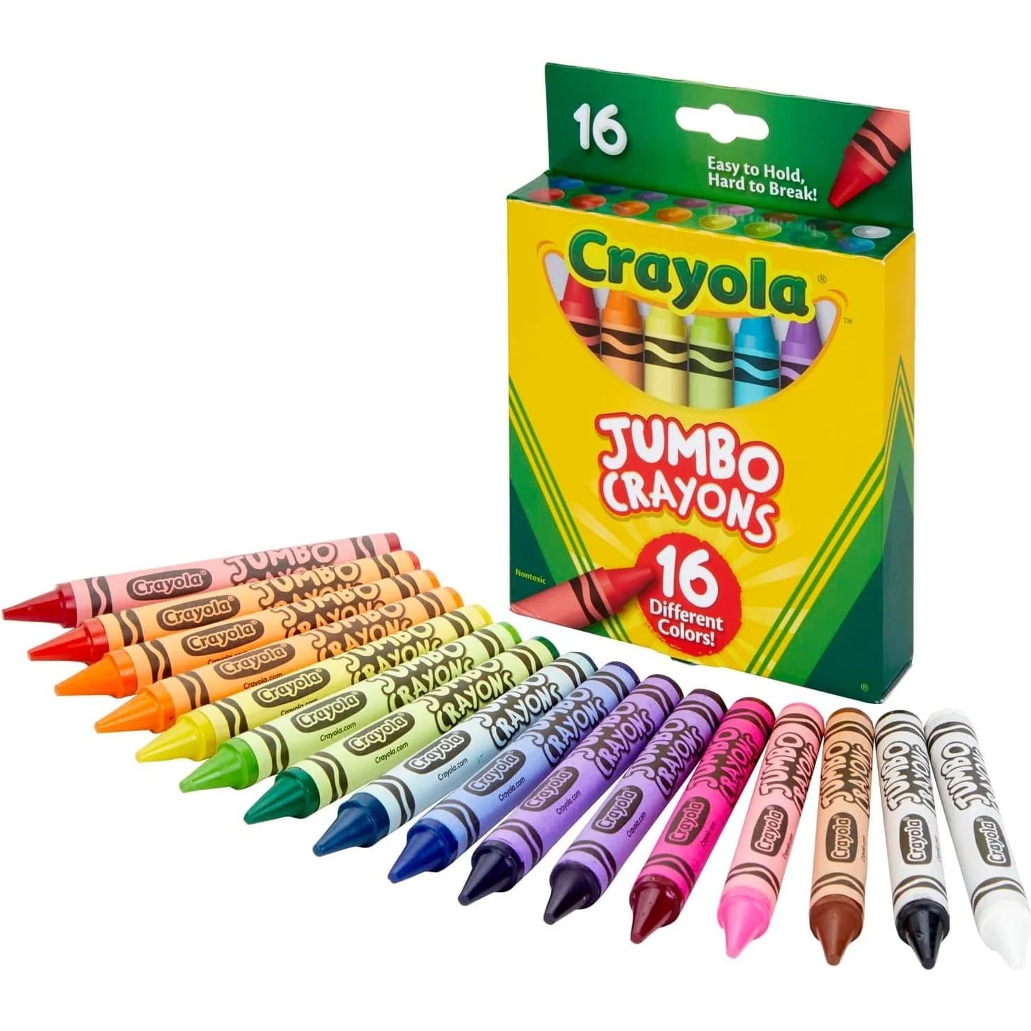 Crayola Jumbo Crayons, pack of 16 — view 2