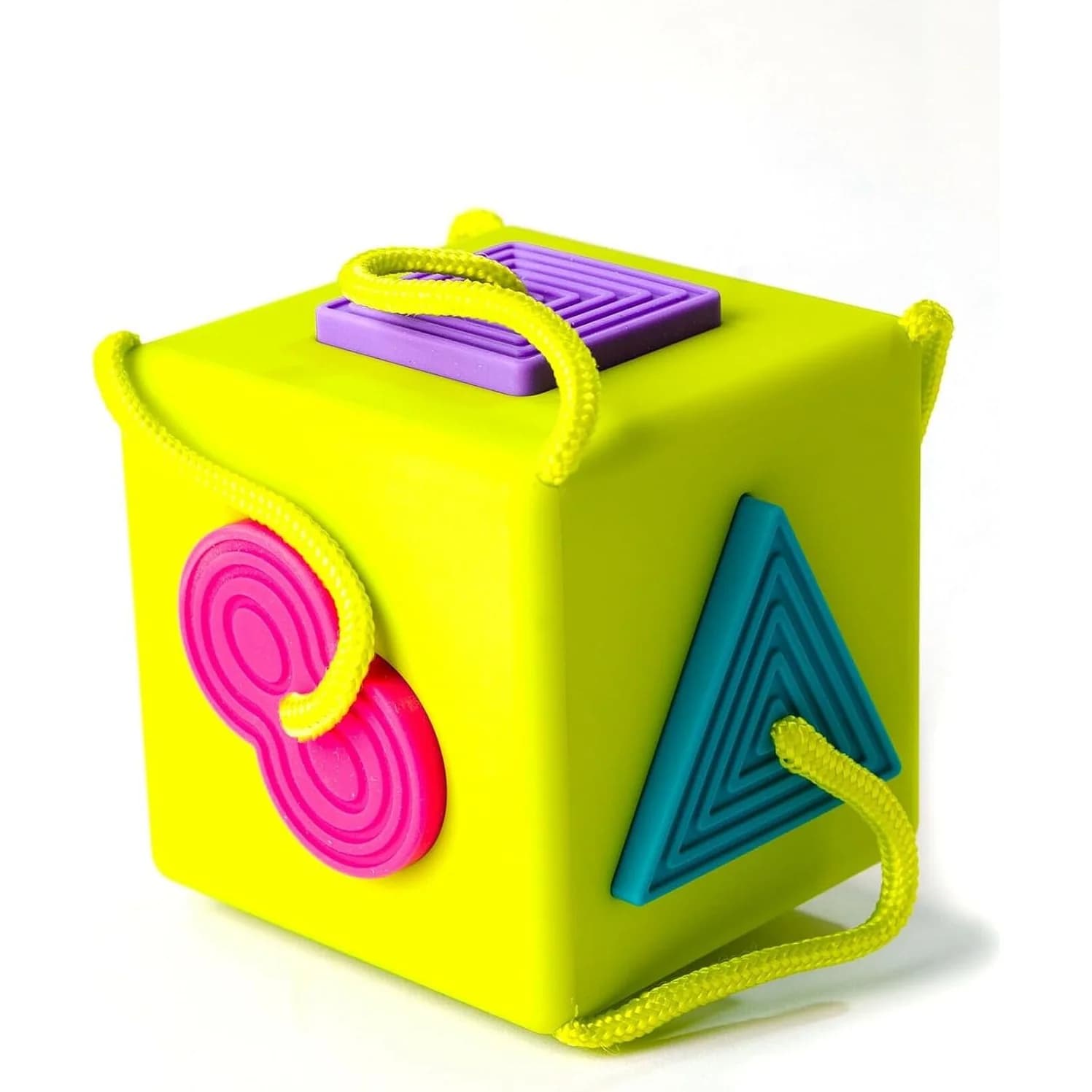 Fat Brain Toys OombeeCube مكعب حسي للرضع (FA120-1) — صورة 2