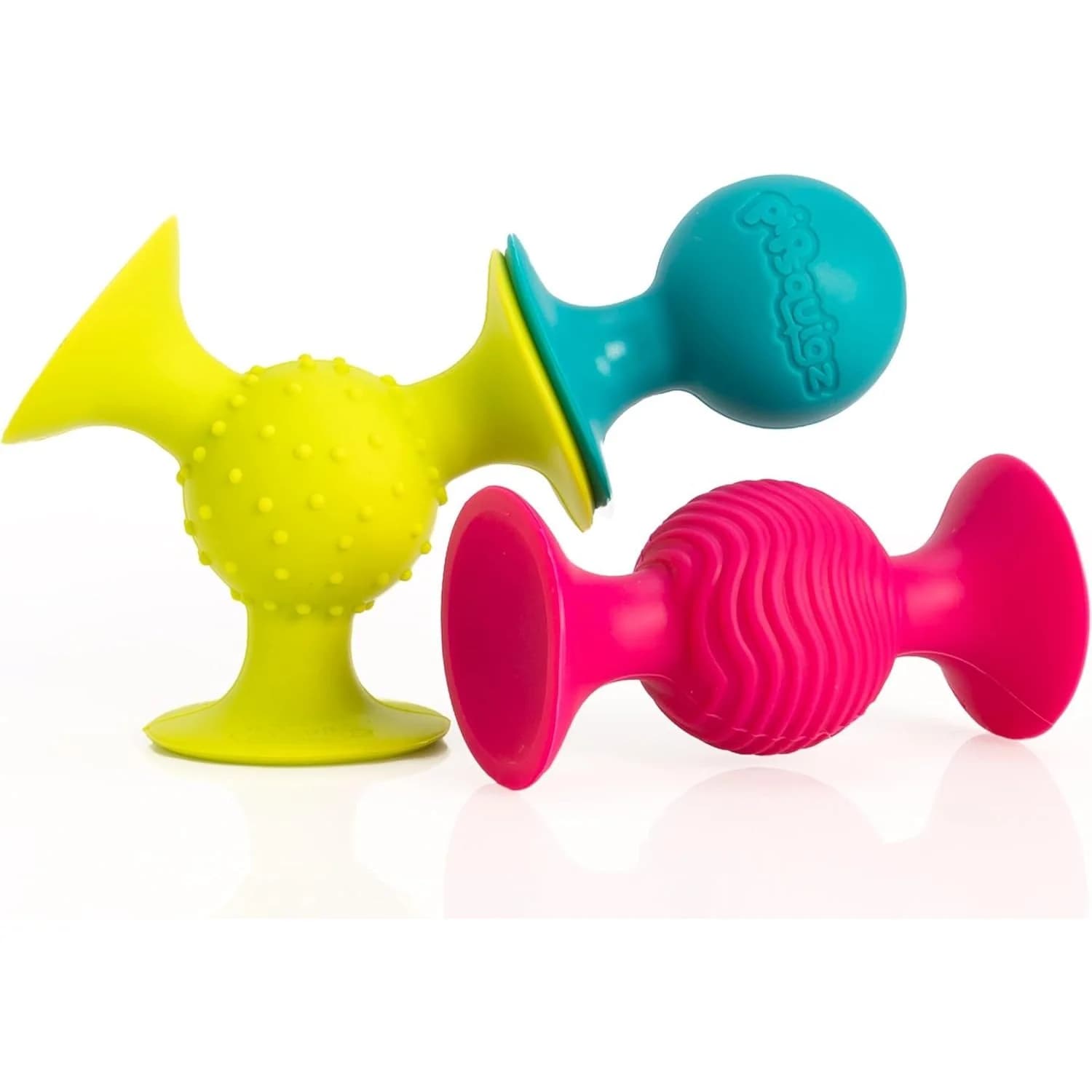فات برين تويز pipSquigz، 3 ألعاب بممصّات من السيليكون (FA089-1)
