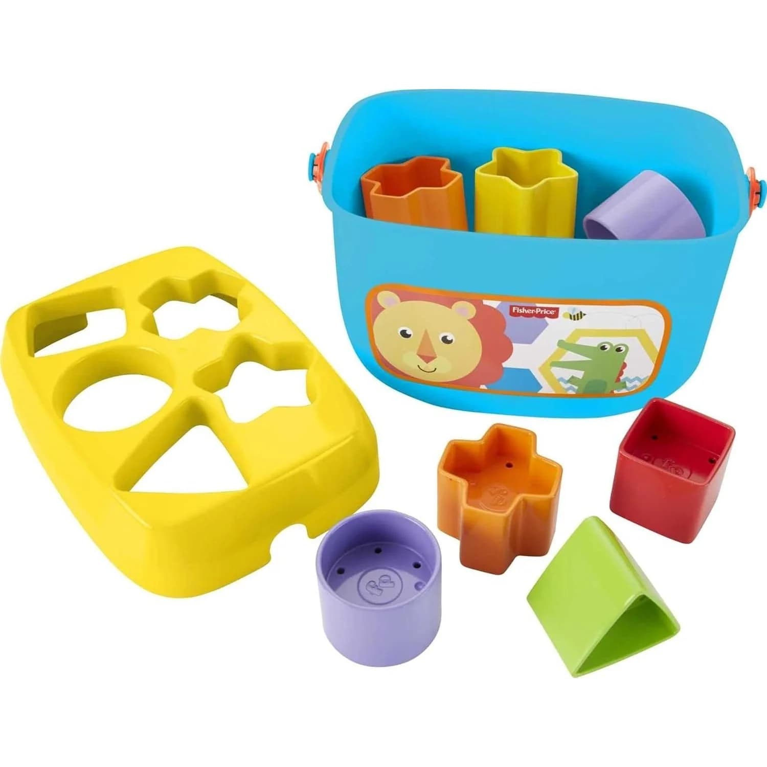 Fisher-Price Rock-a-Stack ومجموعة Baby's First Blocks (FWP37) — صورة 4