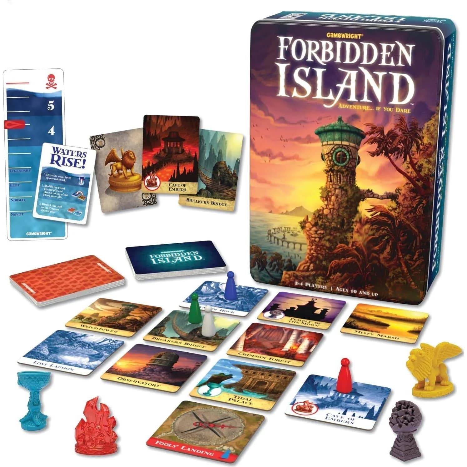 Gamewright Forbidden Island, co-op board game (CSG-FORI) — view 3