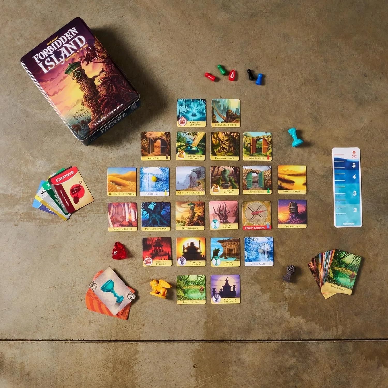 Gamewright Forbidden Island, co-op board game (CSG-FORI) — view 4