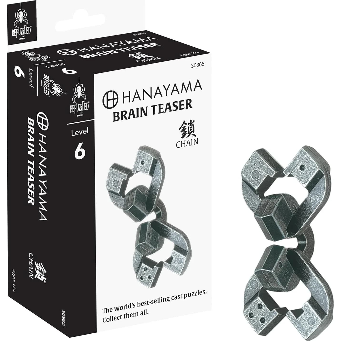Hanayama Level 6 Chain Metal Brain Teaser (30865)