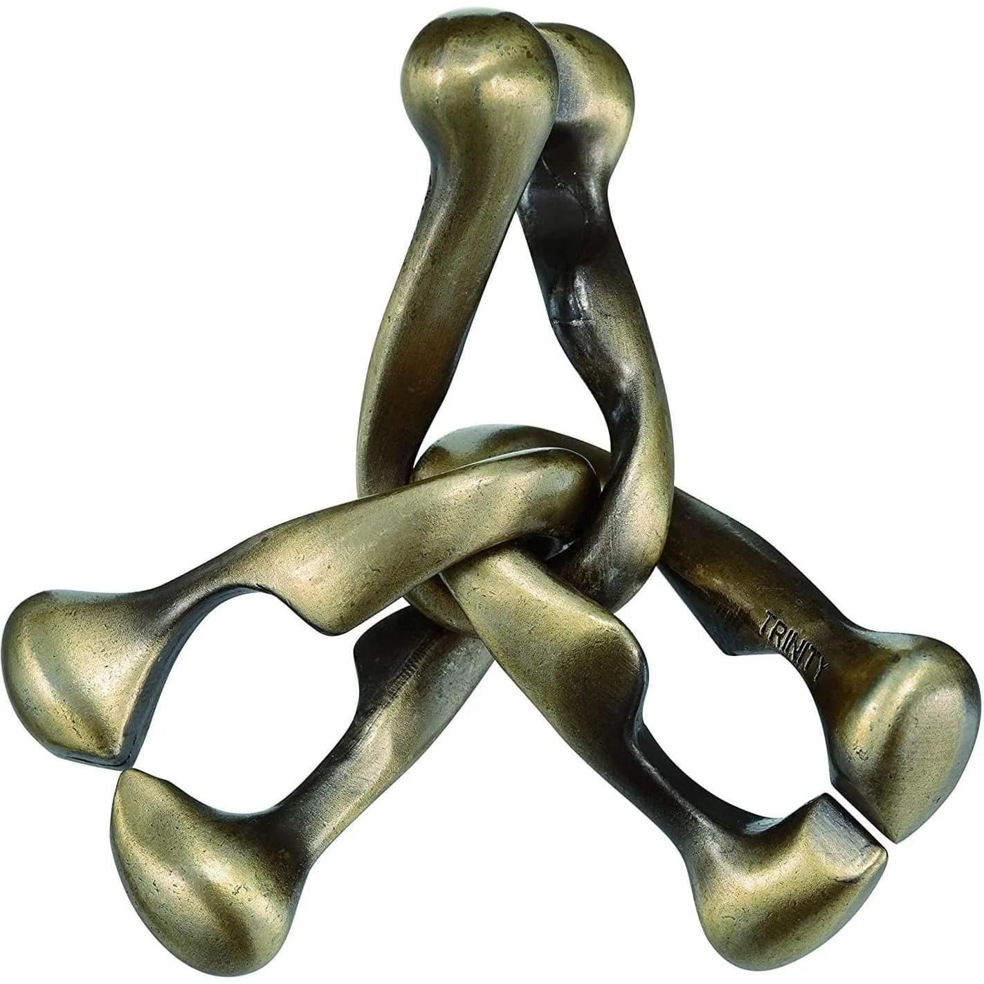لغز Hanayama Trinity المستوى 6 من المعدن (30768) — صورة 2