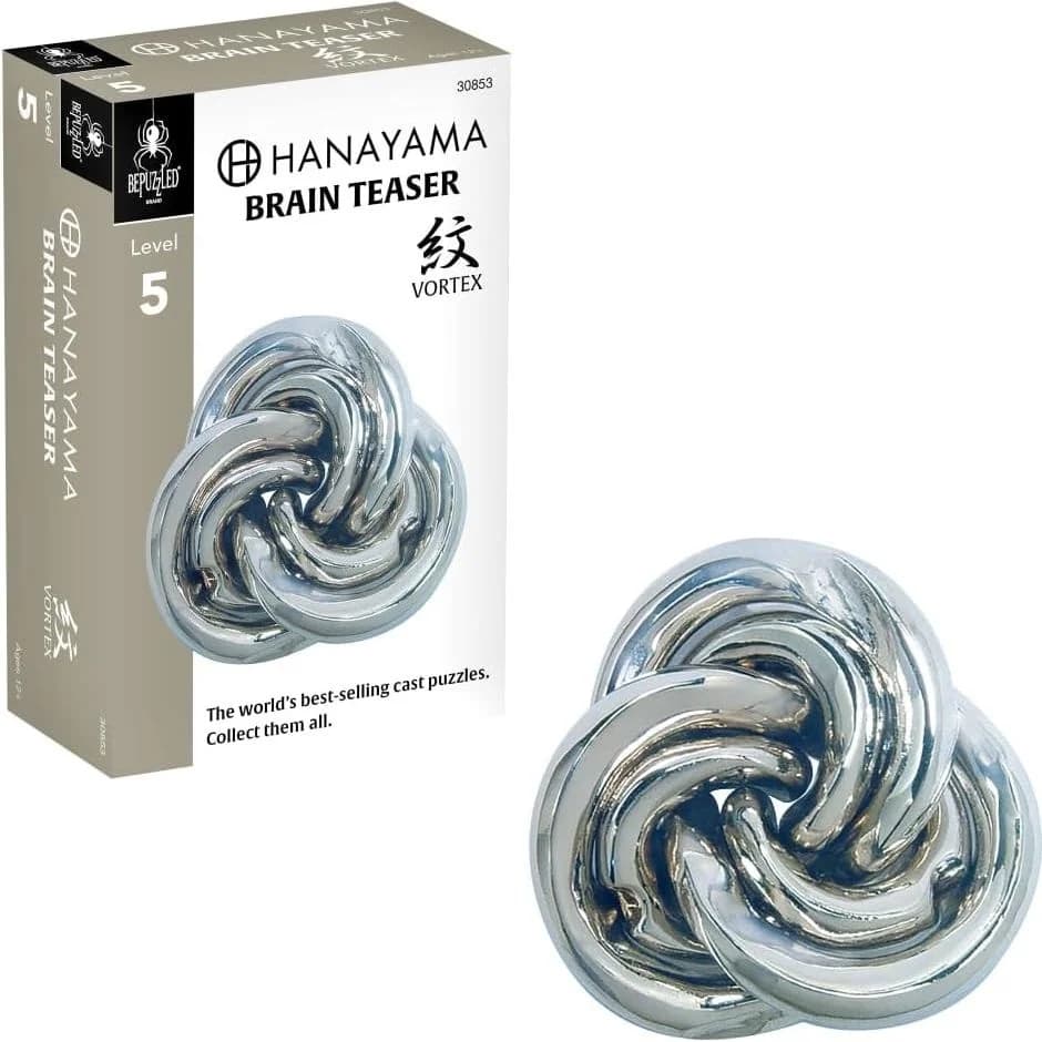 Hanayama Vortex Metal Brain Teaser (7145)