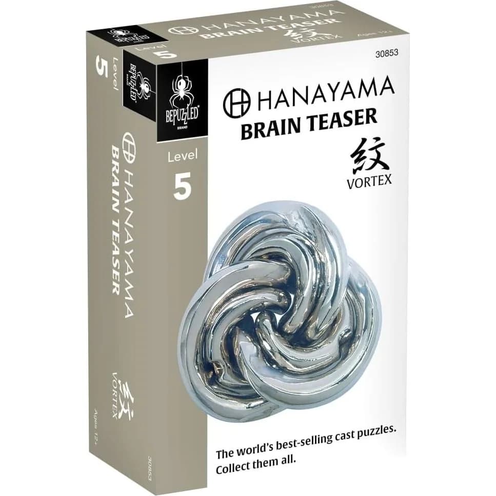 Hanayama Vortex Metal Brain Teaser (7145) — view 2