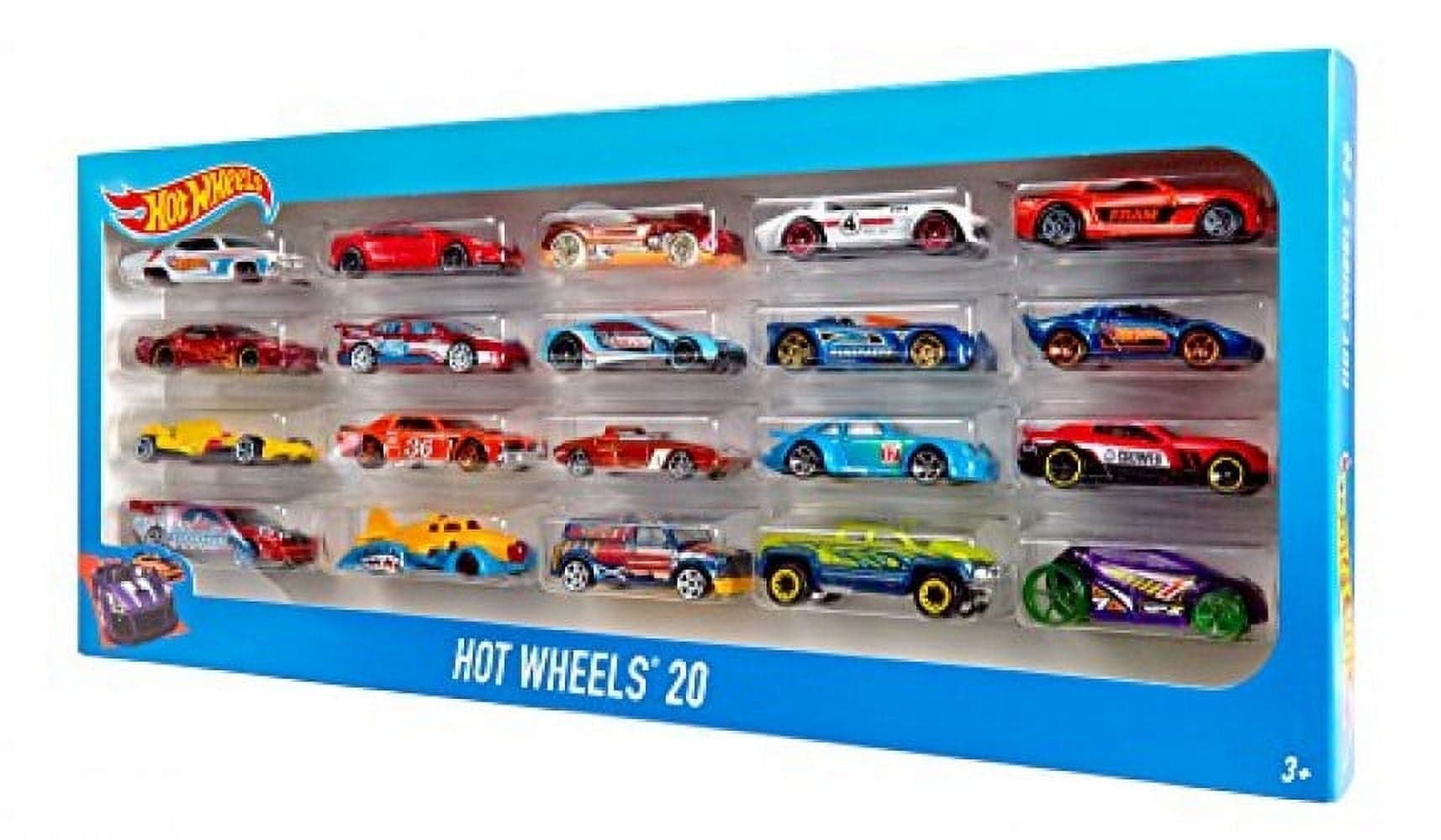 Hot Wheels Hot Wheels 20-Car Gift Pack Assorted Toy Vehicles - Véhicules image 3