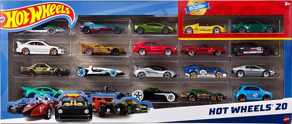 Hot Wheels Hot Wheels Set of 20 Toy Cars (DXY59) - Véhicules jouet de construction
