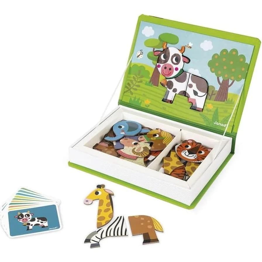Janod MagnetiBook Animals magnetic game (J02723) — view 3