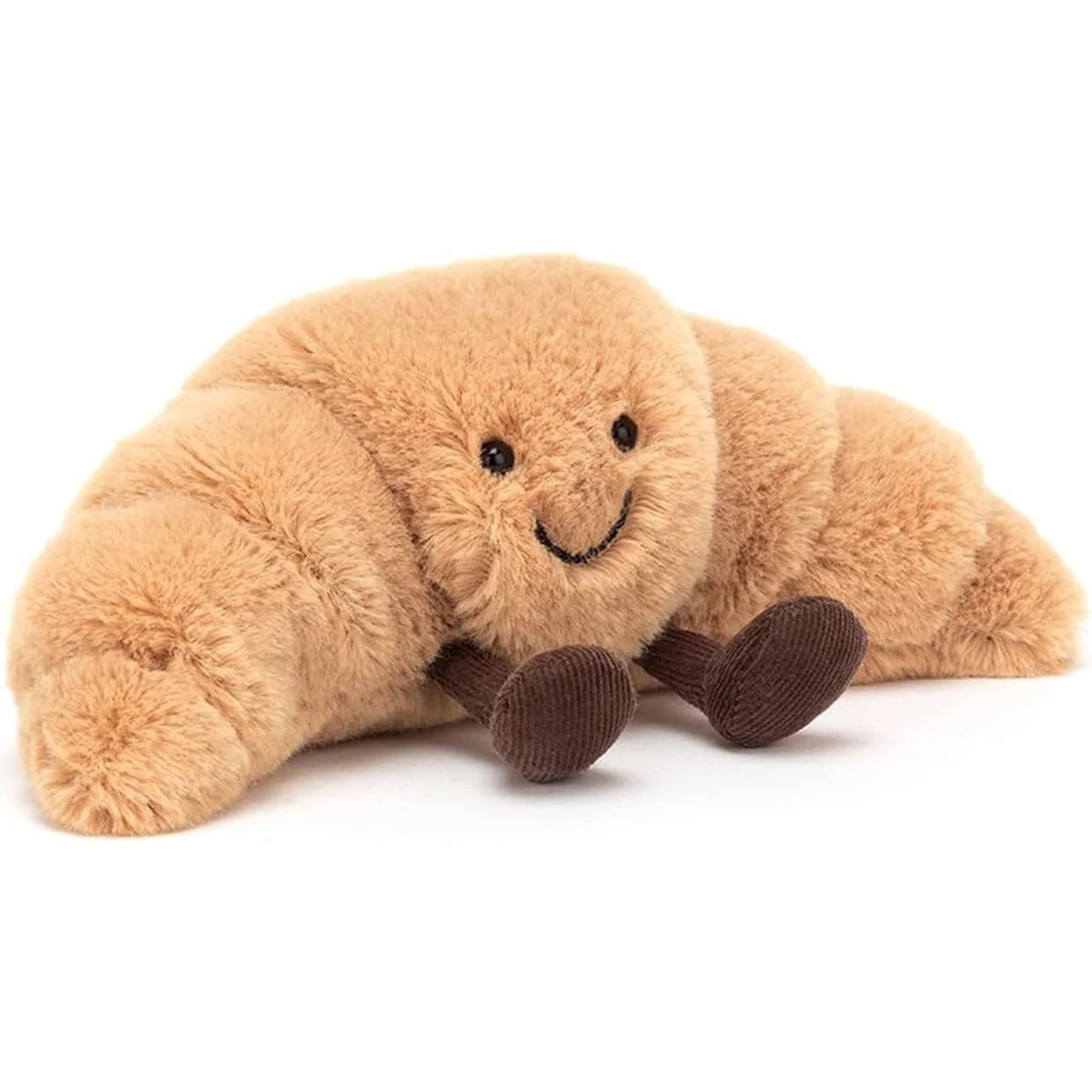 Jellycat Amuseable كرواسون، دمية ناعمة صغيرة (A6C)