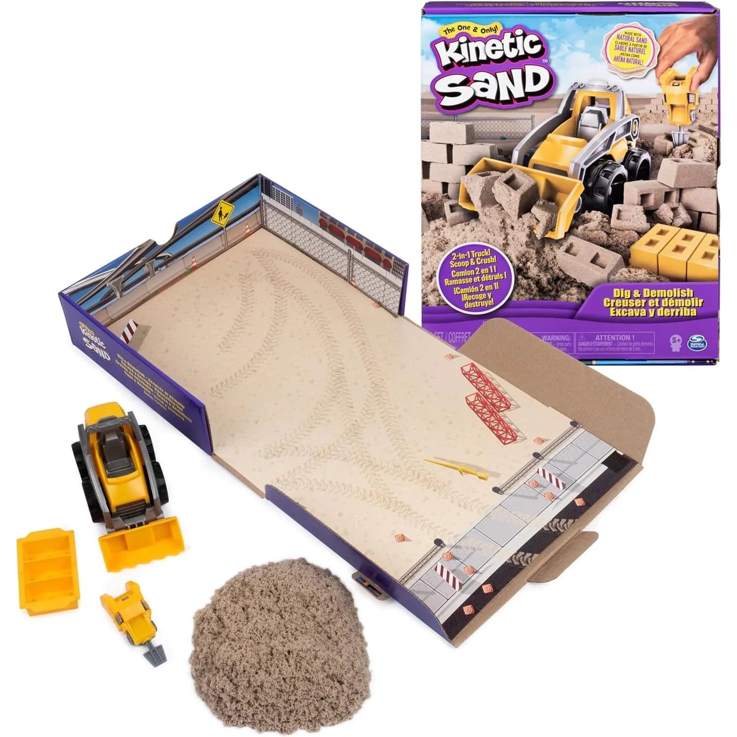 Kinetic Sand Dig & Demolish Set (6044178)