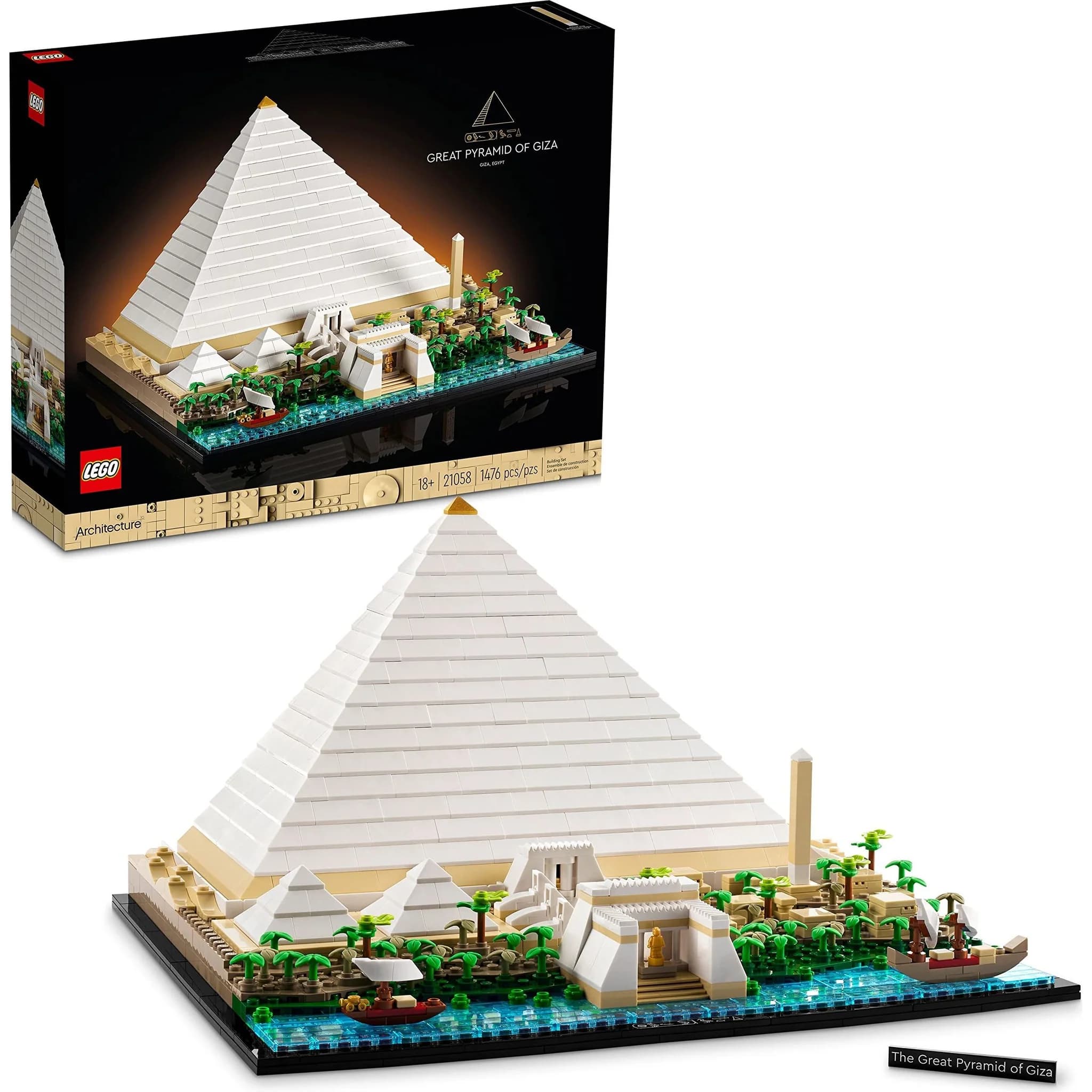 LEGO Architecture 21058 Great Pyramid of Giza – building set