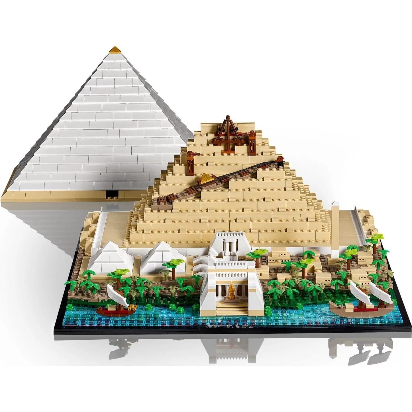 ليغو LEGO Architecture 21058 Great Pyramid of Giza – لعبة تركيب — صورة 3