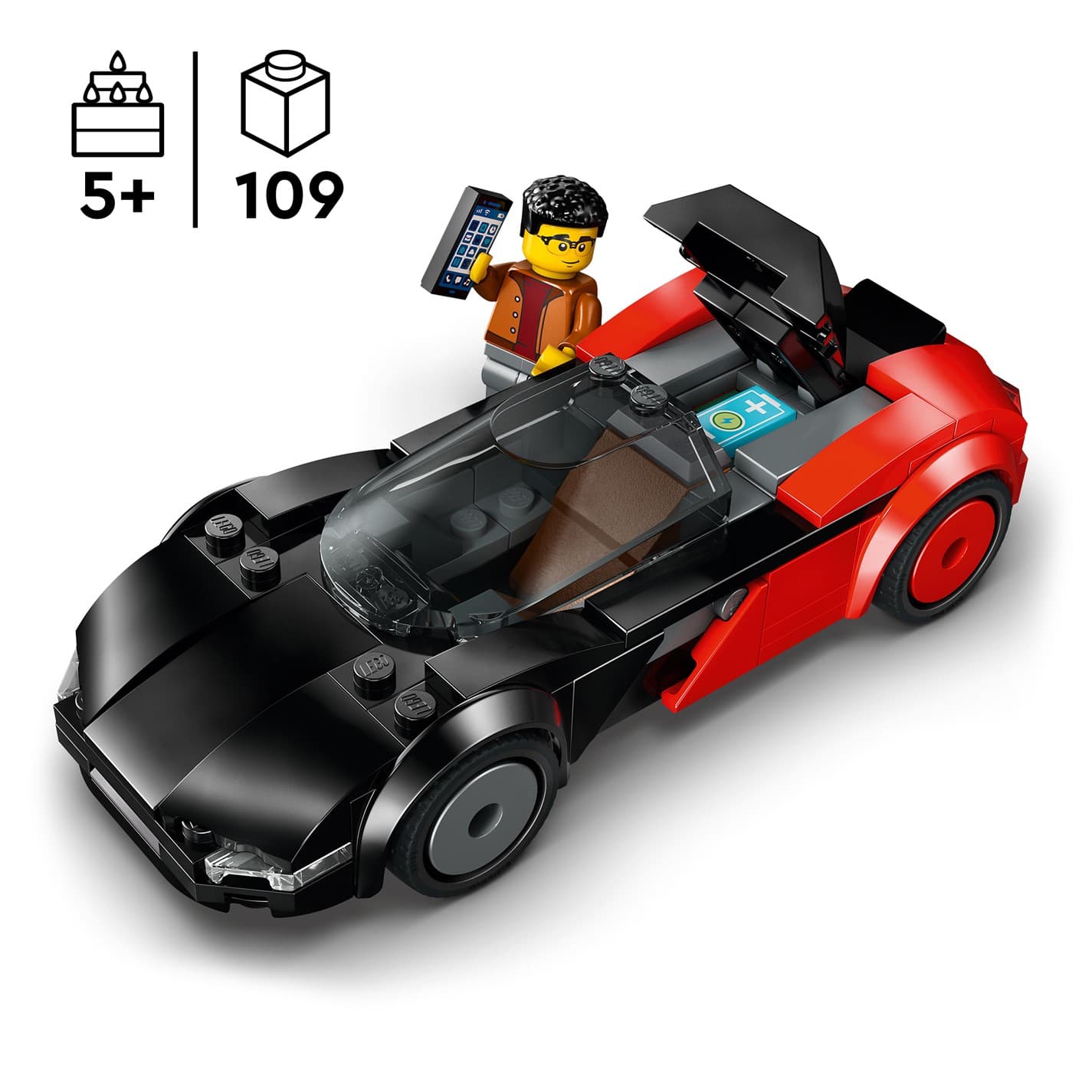 LEGO LEGO City EV Supercar - Jeux de construction jouet de construction