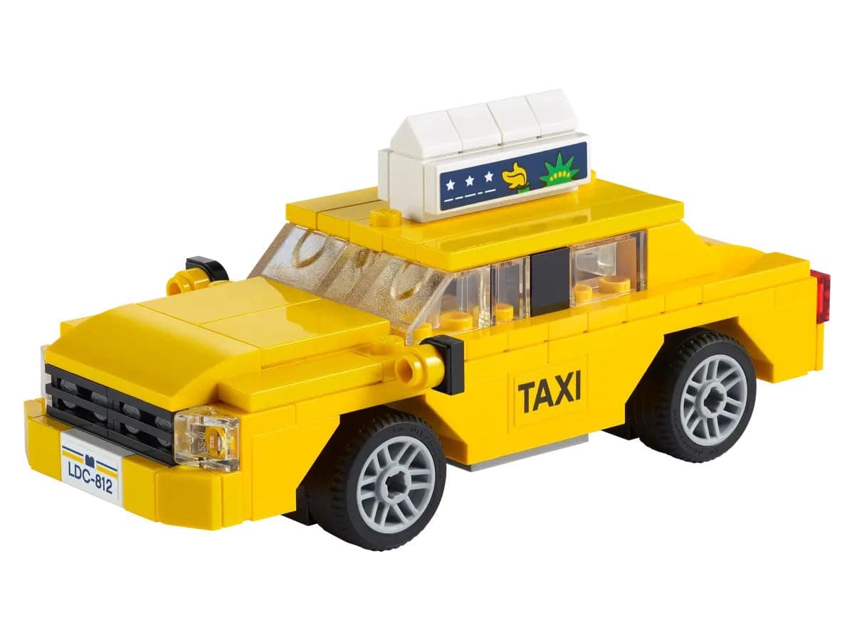 LEGO LEGO City Yellow Taxi Cab - Jeux de construction jouet de construction