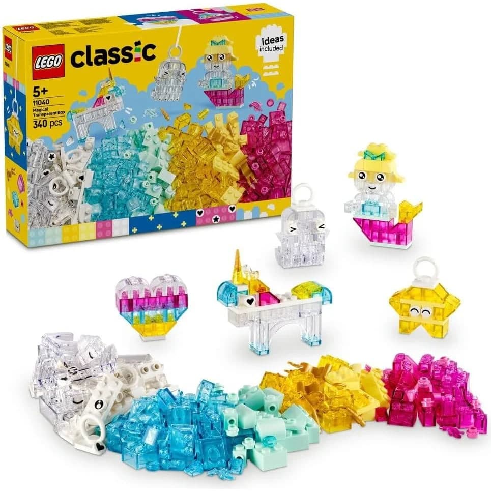 LEGO Classic علبة سحرية شفافة (11040) — صورة 2