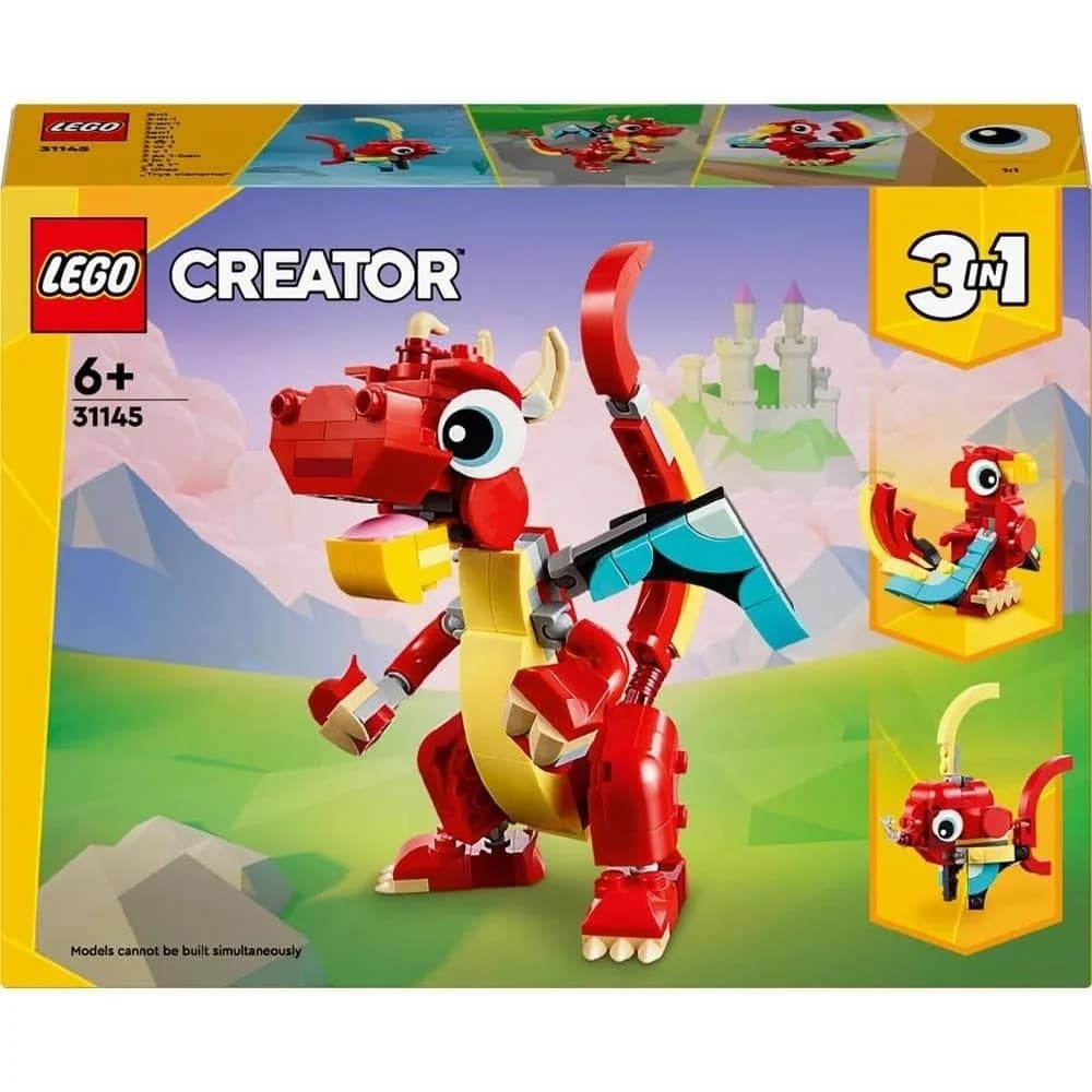 LEGO Creator 3in1 Red Dragon (31145)