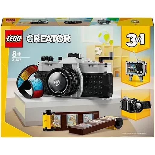 ليغو LEGO Creator 3 في 1 31147 Retro Camera – لعبة تركيب — صورة 2