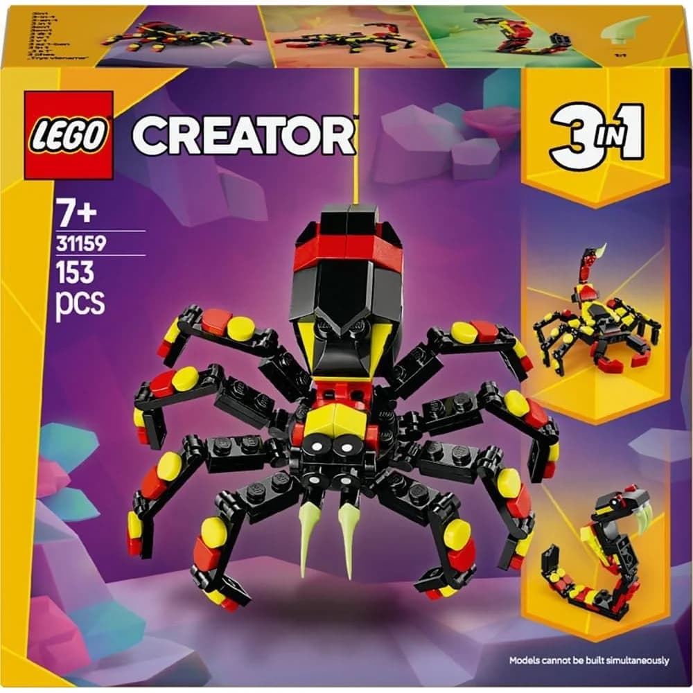 LEGO Creator 3 en 1 L’araignée surprenante (31159) — vue 2