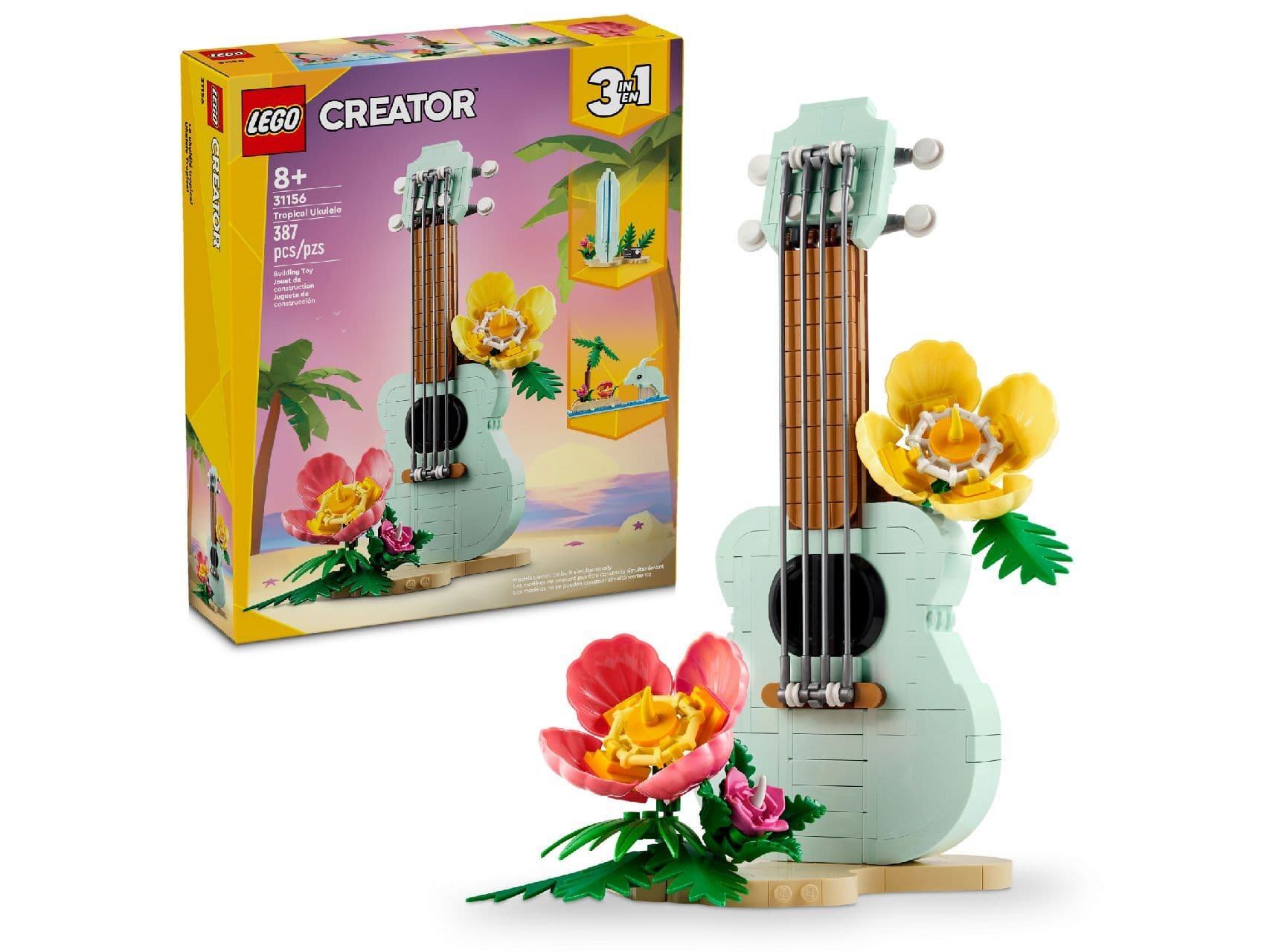 LEGO LEGO Creator 3in1 Tropical Ukulele - Jeux de construction image 3