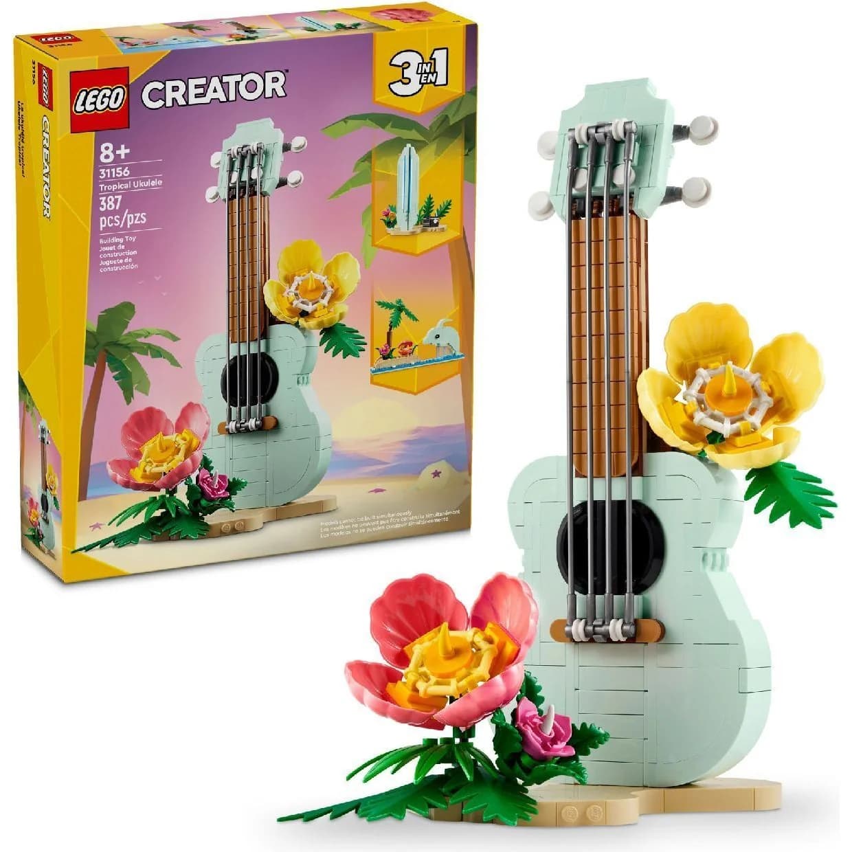 LEGO Creator 3in1 31156 Tropical Ukulele – building set