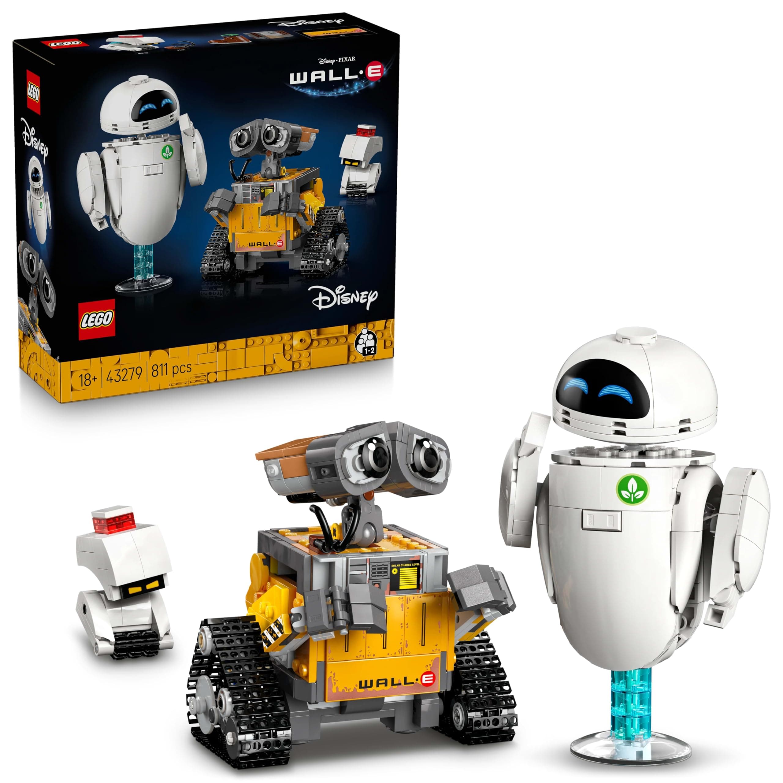 LEGO LEGO Disney Pixar WALL-E and EVE - Jeux de construction image 3