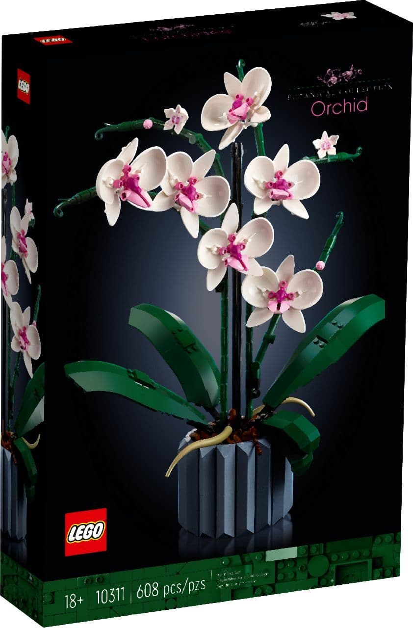 LEGO LEGO Icons Botanicals Orchid - Jeux de construction jouet de construction