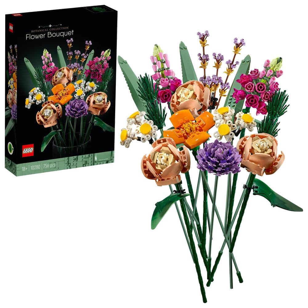 LEGO LEGO Icons Flower Bouquet - Jeux de construction image 2