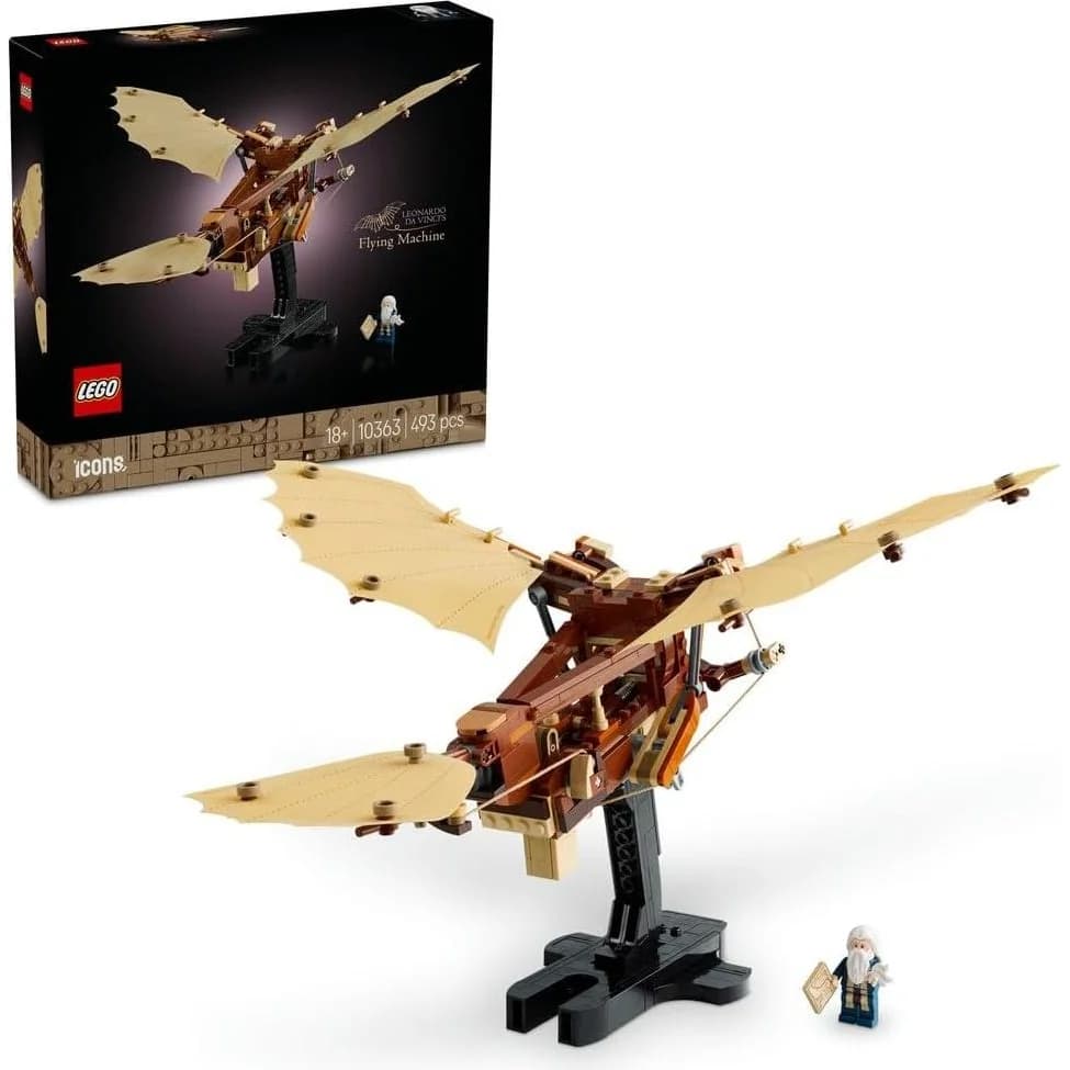 LEGO Icons Leonardo da Vinci's Flying Machine (10363)