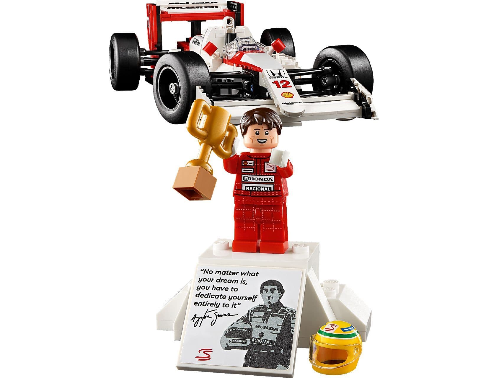 LEGO LEGO Icons McLaren MP4/4 & Ayrton Senna - Jeux de construction image 2