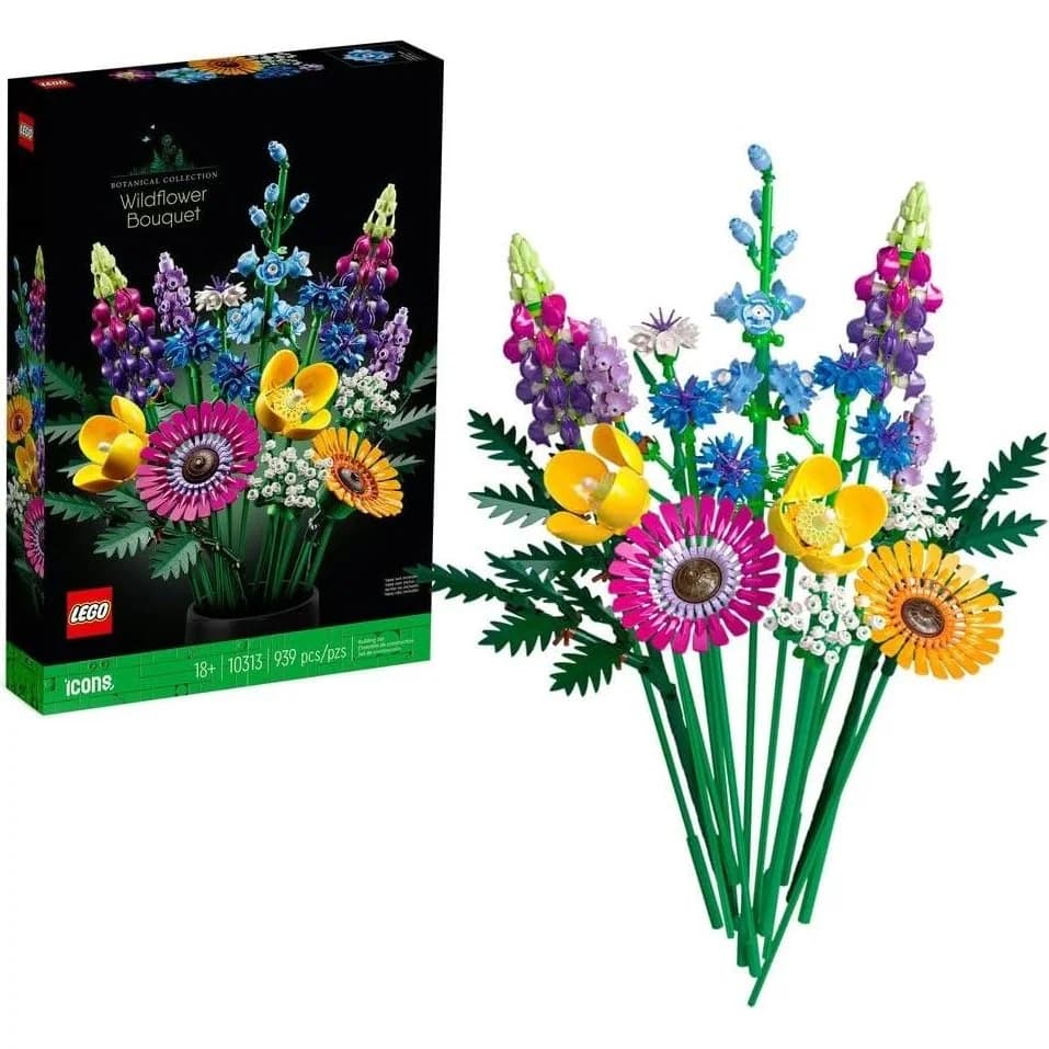 LEGO Icons Wildflower Bouquet 939 pieces (10313)