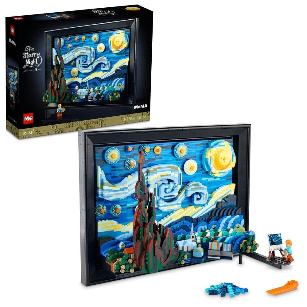 LEGO LEGO Ideas Vincent van Gogh - The Starry Night - Jeux de construction jouet de construction