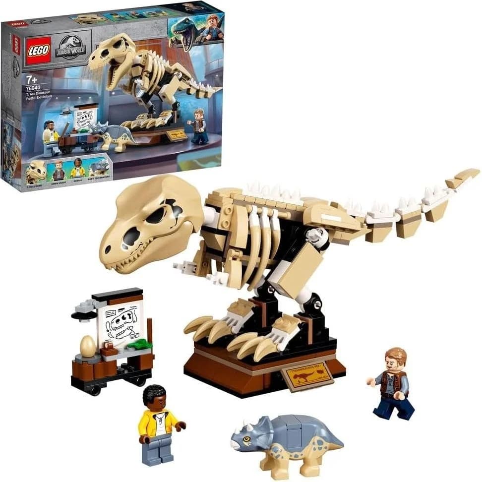 LEGO Jurassic World T. rex Dinosaur Fossil Exhibition (76940)