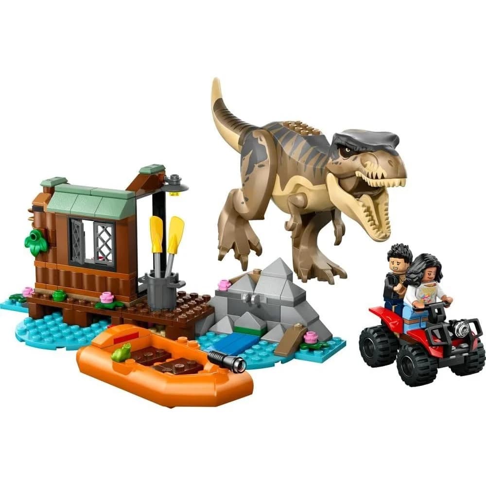LEGO Jurassic World T. rex River Escape (76975) — view 2