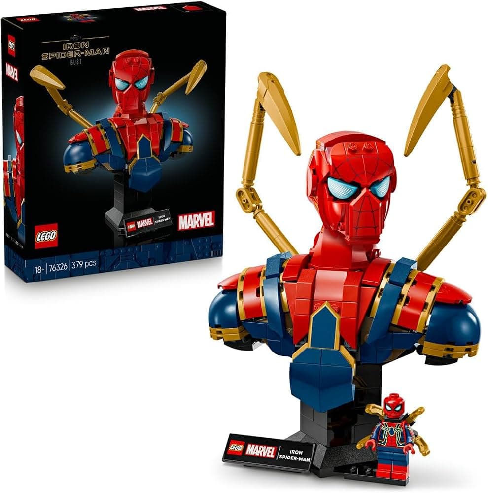 LEGO LEGO Marvel Iron Spider-Man Bust - Jeux de construction image 3