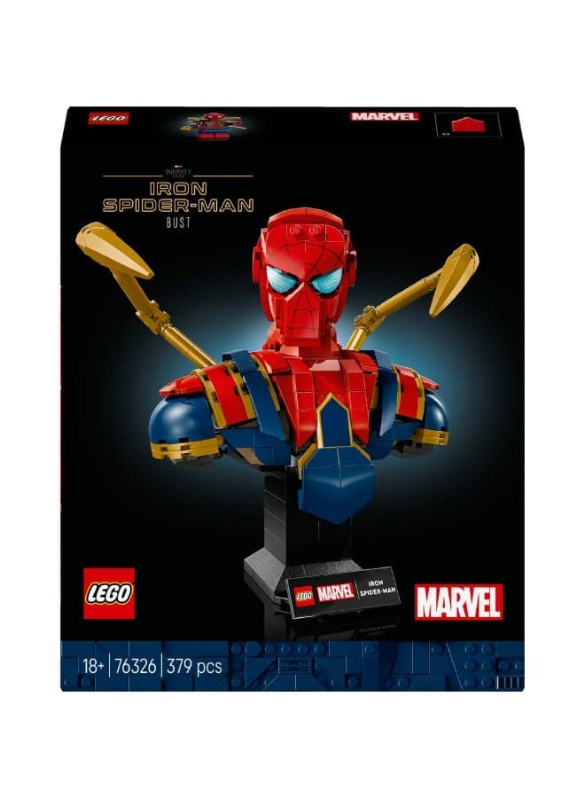 LEGO LEGO Marvel Iron Spider-Man Bust - Jeux de construction jouet de construction