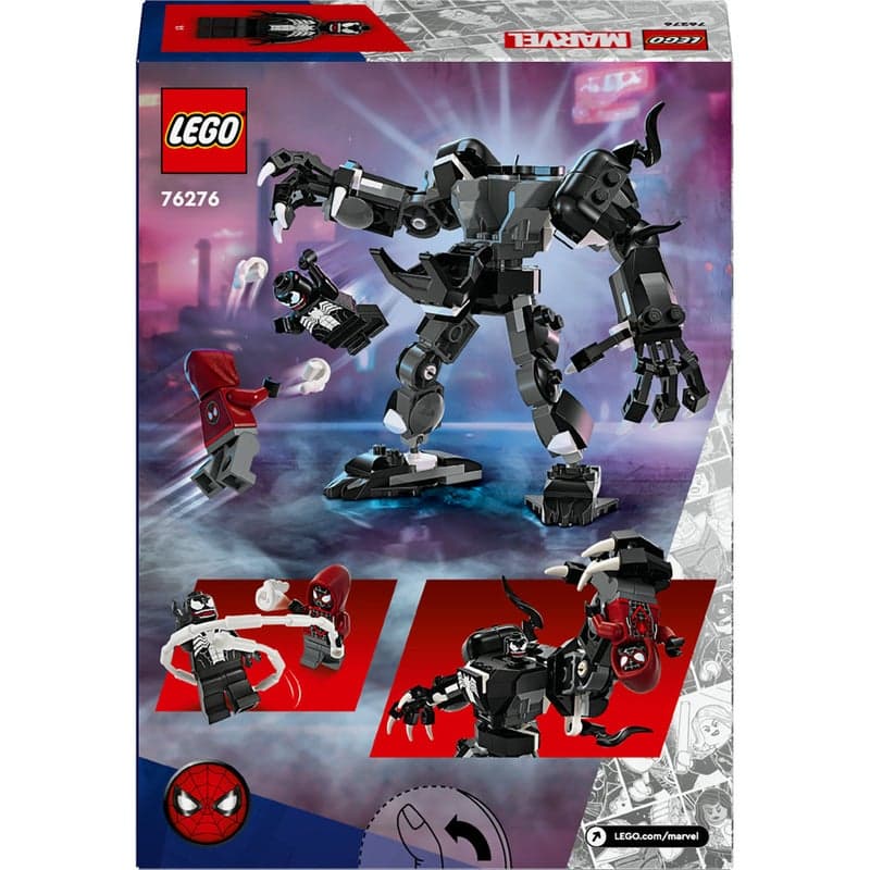 LEGO LEGO Marvel Venom Mech Armour vs. Miles Morales - Jeux de construction jouet de construction