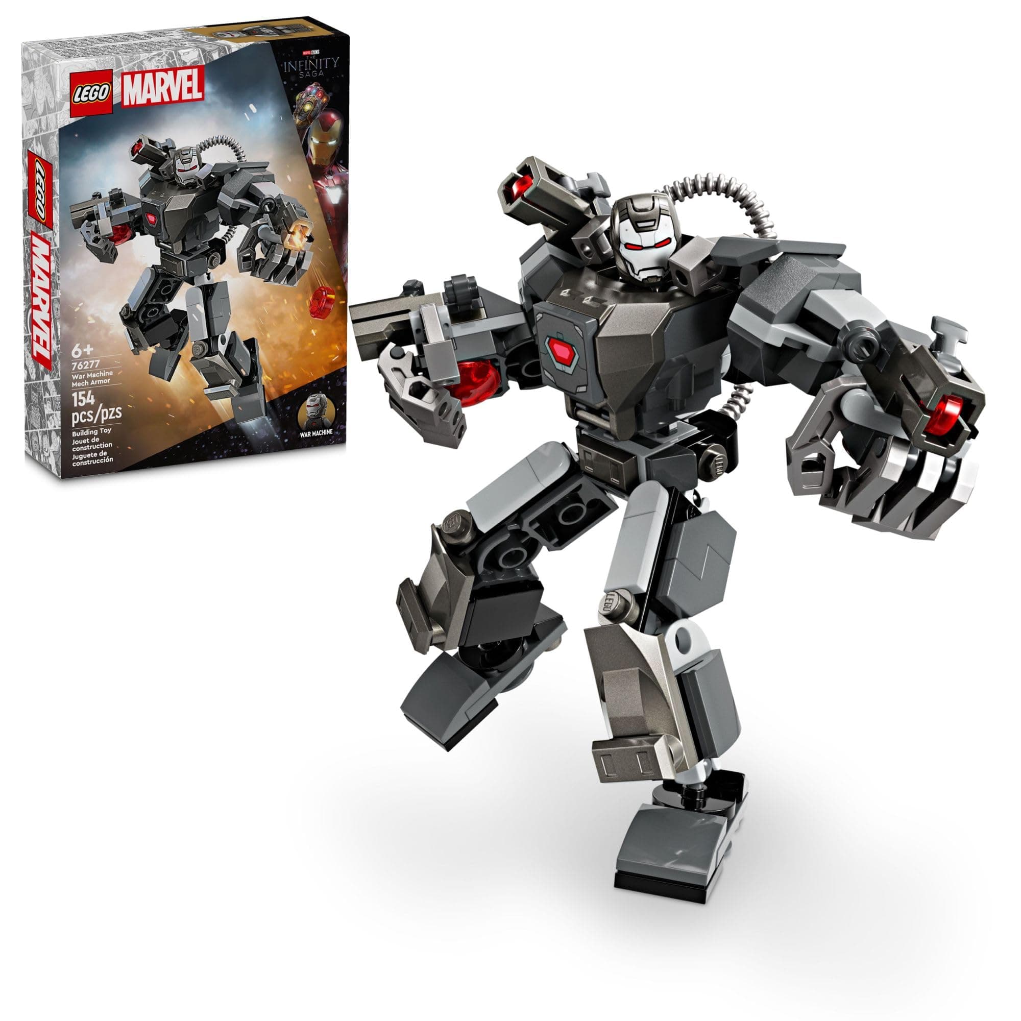LEGO LEGO Marvel War Machine Mech Armour - Jeux de construction image 3