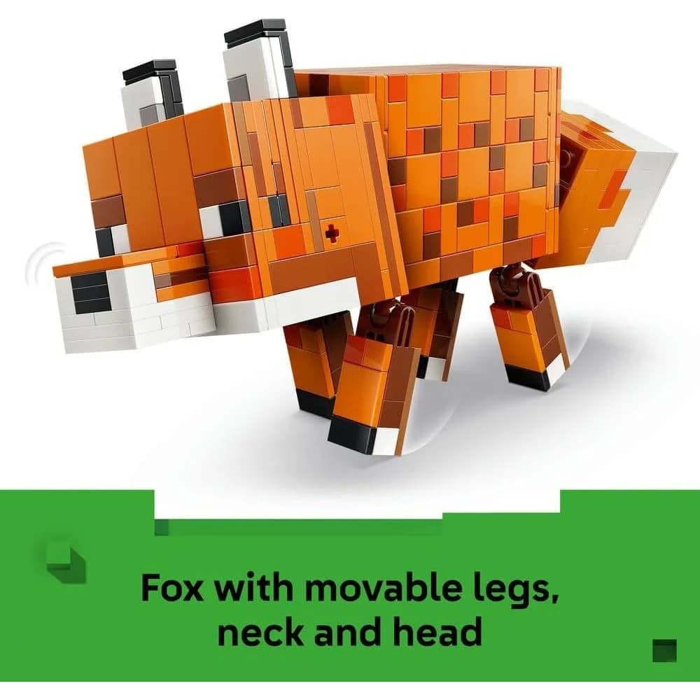 LEGO Minecraft Le renard (21588) — vue 3