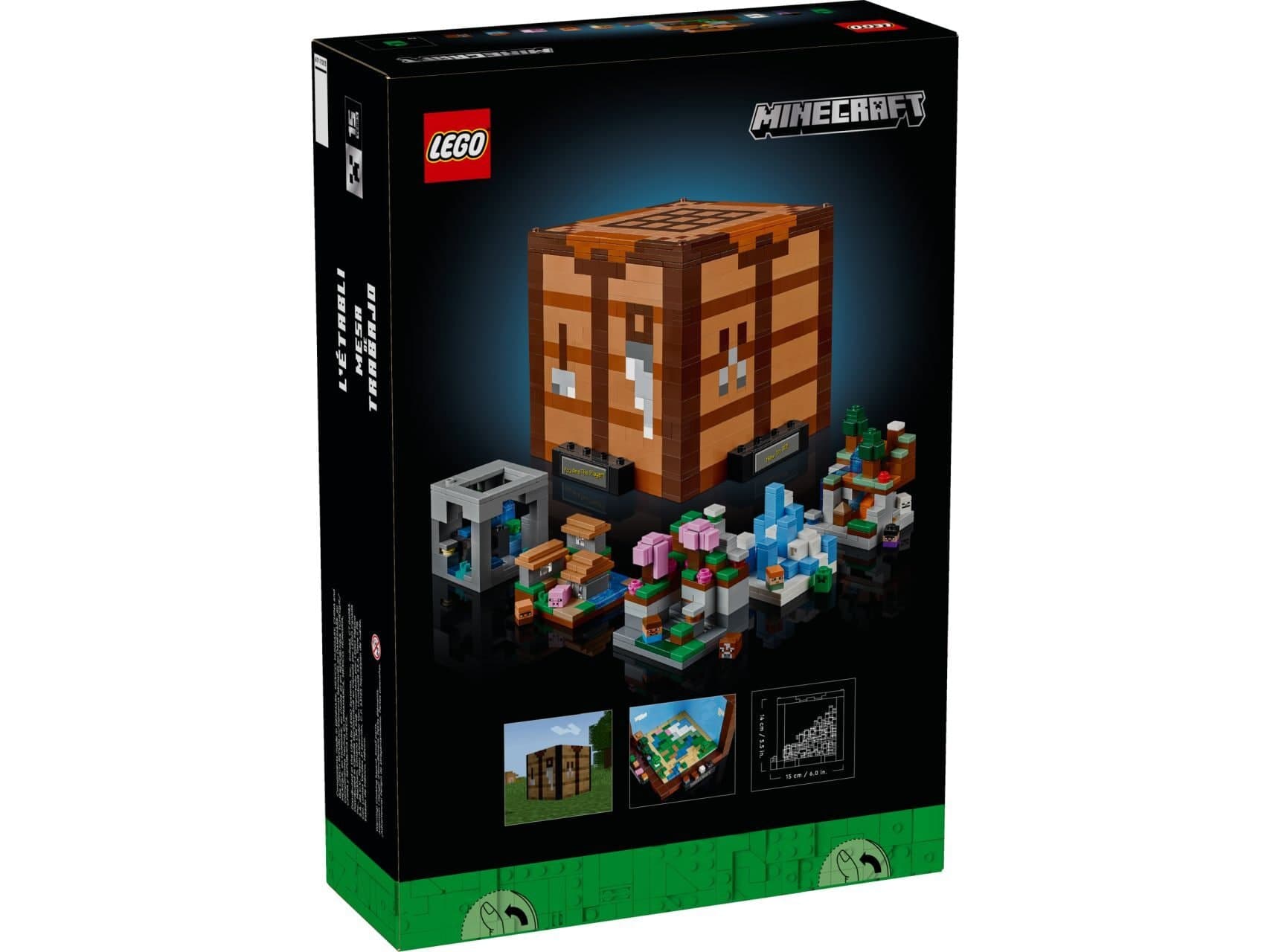 LEGO LEGO Minecraft The Crafting Table - Jeux de construction jouet de construction