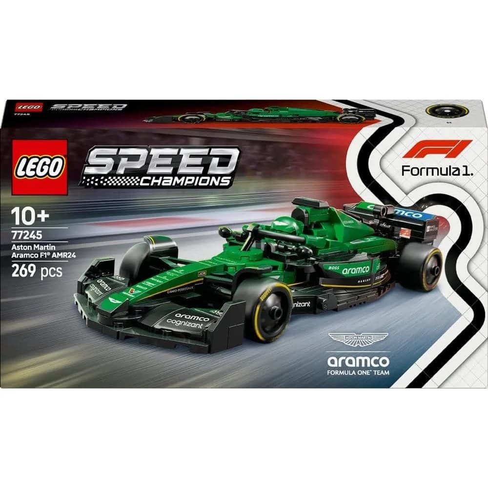 LEGO Speed Champions Aston Martin Aramco F1 AMR24 (77245)