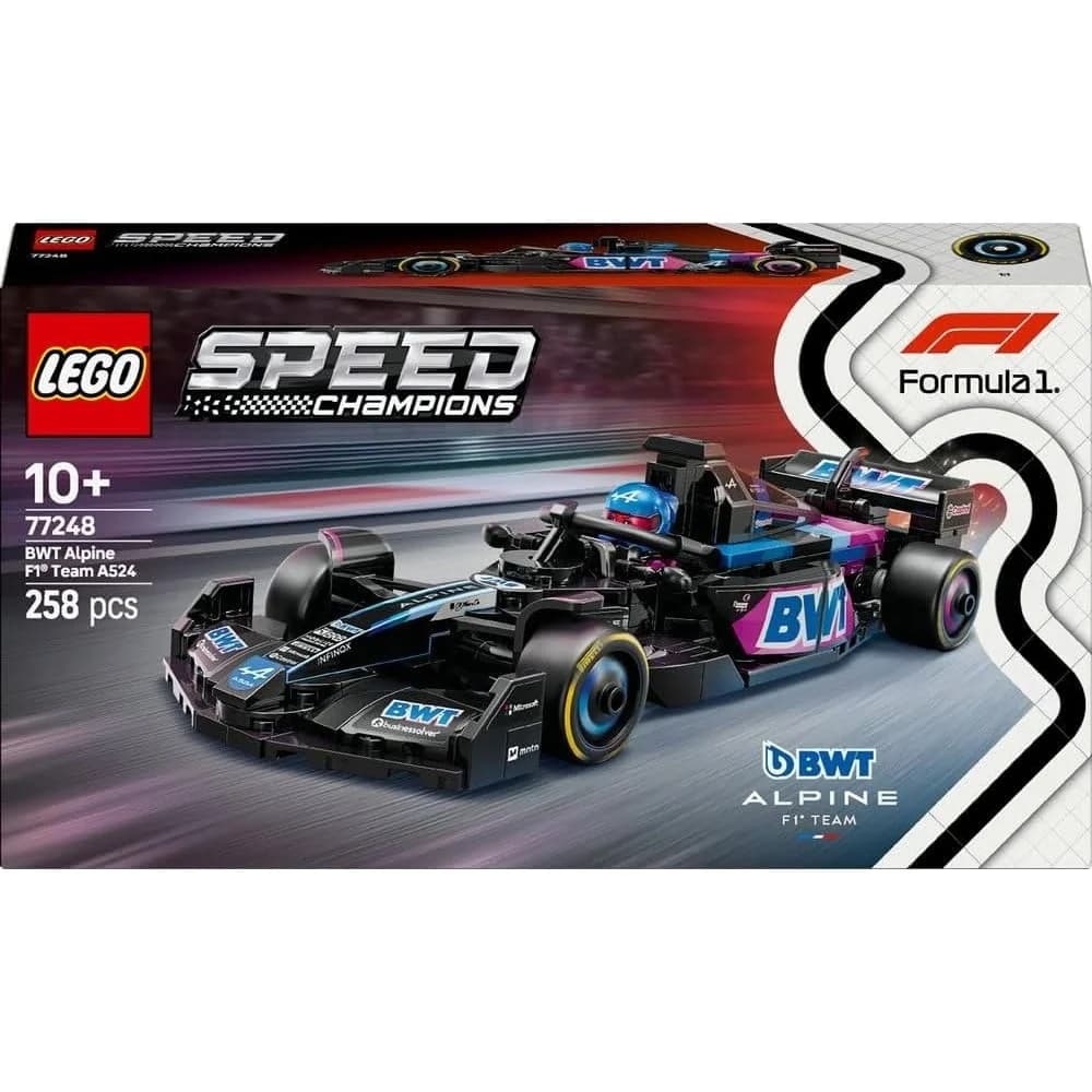LEGO Speed Champions سيارة سباق BWT Alpine F1 Team A524 (77248) — صورة 3