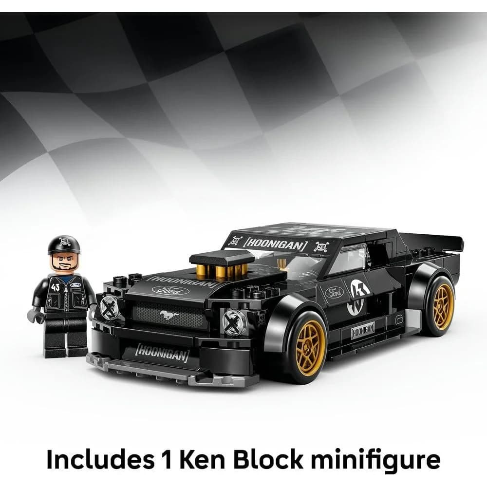 LEGO Speed Champions Ford Mustang Hoonicorn de Ken Block (77262) — vue 3