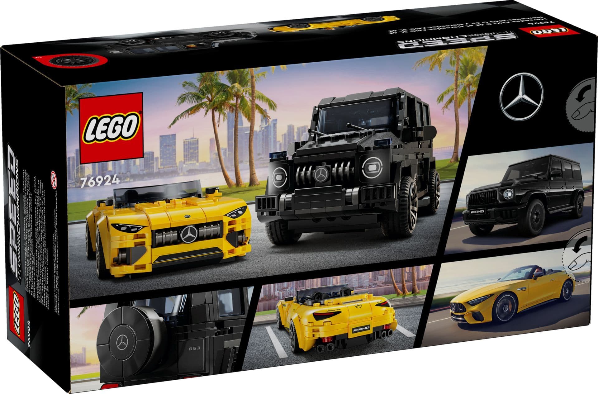LEGO LEGO Speed Champions Mercedes-AMG G 63 & Mercedes-AMG SL 63 - Jeux de construction image 3