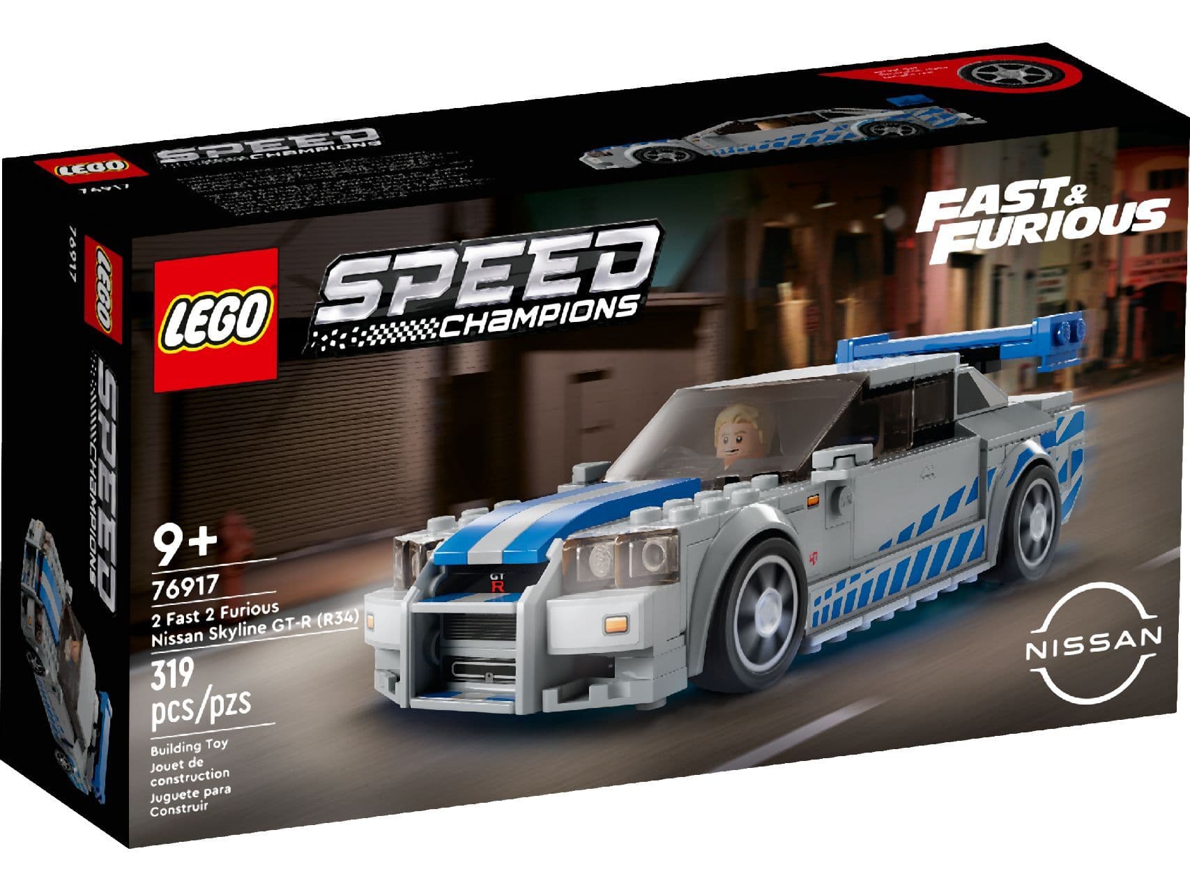 LEGO LEGO Speed Champions Nissan Skyline GT-R (R34) - Jeux de construction jouet de construction